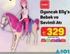 MGS OYUNCAK ELLY'S BEBEK VE SEVİMLİ ATI